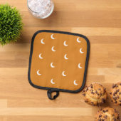 Maan Oven Mitt en Pothouders Pannenlap (Top down)