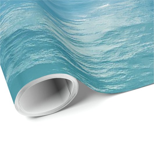 Maan over de oceaan cadeaupapier (Rol Hoek)