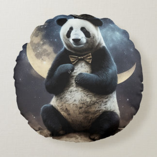 Maan Panda Rond Kussen