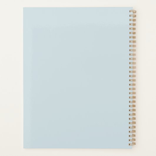 Maan Planner (Achterkant)