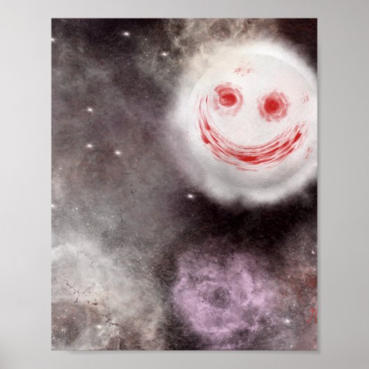 maan poster (Voorkant)