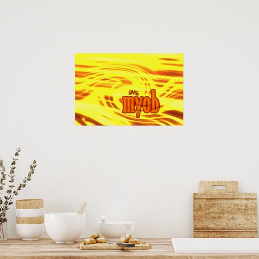 Maan! Poster (Keuken)
