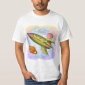Maan Raket T-shirt (Voorkant)