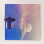 Maan Regenboog: Pastel Sky Beauty. Legpuzzel (Horizontaal)