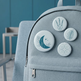 Maan Ronde Button 5,7 Cm