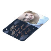 Maan & Rug Moederdag Magneet (Linkerzijde)