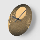  maan 's nachts fijne kunst ronde klok (Hoek)