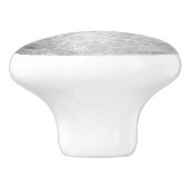 Maan Satelliet Planet Zonnestelsel Maangrijs Keramische Knop (Zijkant)