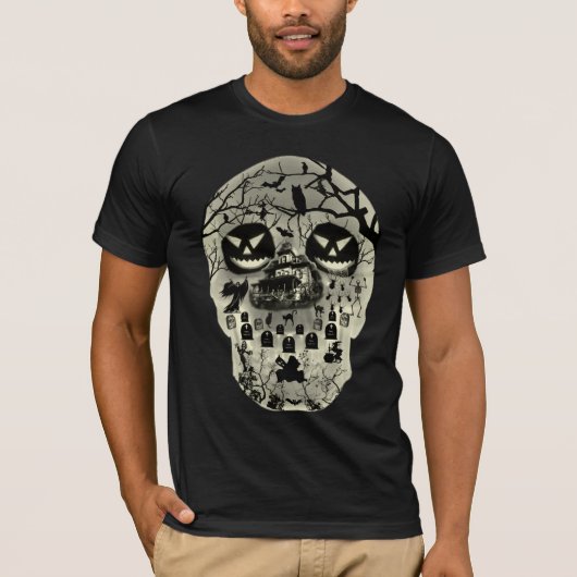 Maan Schedel Shirt (Voorkant)