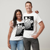 Maan Schip T-shirt (Unisex)