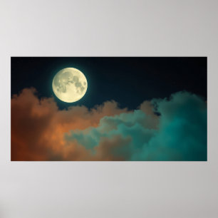 Maan Sereniteit Poster
