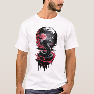 Maan Serpent - Bewaker van de Bloedmaan T-shirt