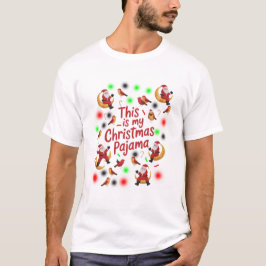maan sint en vogels sint Dit is mijn Kerstmis  T-shirt