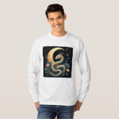 Maan Slang sterren T-shirt (Voorkant volledig)