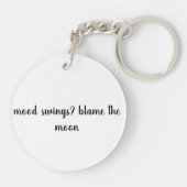 maan sleutelhanger (Achterkant)