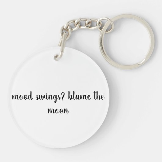 maan sleutelhanger (Achterkant)