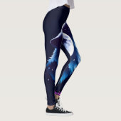 Maan Spirit - Wolf Design Leggings - Kousen (Rechts)