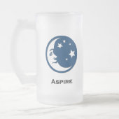 Maan Sterren Aspire Matglas Bierpul (Links)