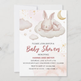 Maan Sterren Baby Shower Boeken Enclosure Kaart