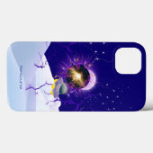 Maan Sterren Bekend Landschap Buitenaards Ruimtesc Case-Mate iPhone Case (Achterkant (horizontaal))