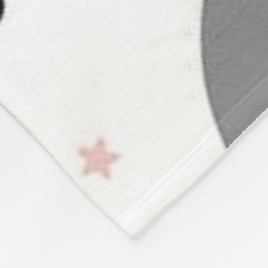 maan, sterren, harten, wolken, kinderen, fleece deken (Hoek)