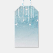 Maan & Sterren Hemels Baby Shower Cadeautag Cadeaulabel (Achterkant)