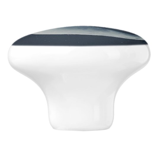 Maan Sterren Hemels Nachtelijke Lucht Keramische Knop (Zijkant)