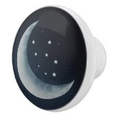 Maan Sterren Hemels Nachtelijke Lucht Keramische Knop (Rechts)