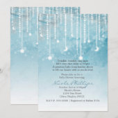 Maan & Sterren Hemels Uitnodiging voor Baby Shower (Voorkant / Achterkant)