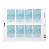 Maan & Sterren Hemelse Baby Shower Label (Full Sheet)