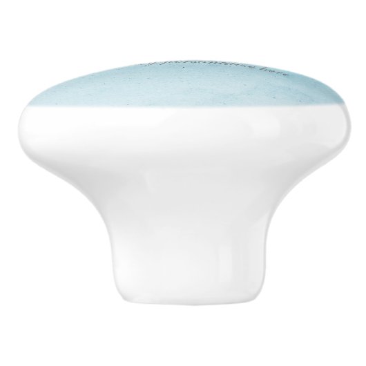 Maan & Sterren Hemelse Hanggloed Keramische Knop (Zijkant)