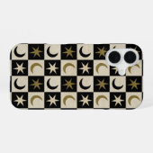 Maan & Sterren iPhone 16 Hoesje (Achterkant horizontaal)