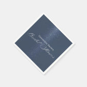 Maan Sterren & Lichtjes Bruidsfeest Servet (Hoek)