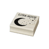Maan Sterren Luna Rubberstempel (Stempel)