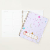 Maan & Sterren Minimalistische Lavendel Planner (Display)