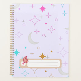 Maan & Sterren Minimalistische Lavendel Planner