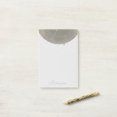  Maan Sterren Nep Goud  Post-it® Notes (Op bureau)