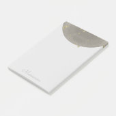  Maan Sterren Nep Goud  Post-it® Notes (Schuin)