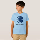 Maan sterren rust t-shirt (Voorkant volledig)