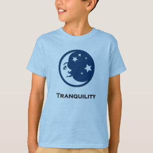 Maan sterren rust t-shirt