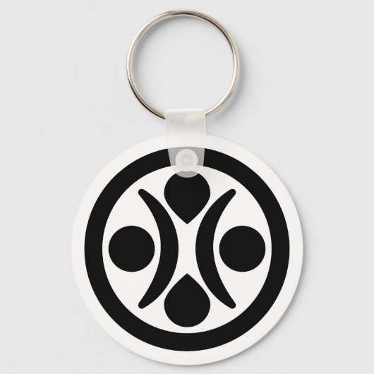 Maan sterren sleutelhanger (Voorkant)