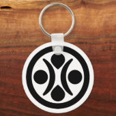 Maan sterren sleutelhanger (Voorkant)