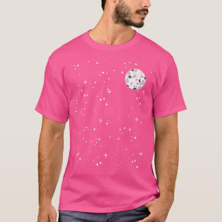 Maan Sterren Stelsel Buitenruimte Hemellichamen As T-shirt