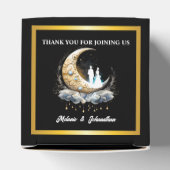 Maan sterrenhemel chic luna sterren bedankdoosjes (Bovenkant)