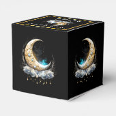 Maan sterrenhemel chic luna sterren bedankdoosjes (Achterkant)