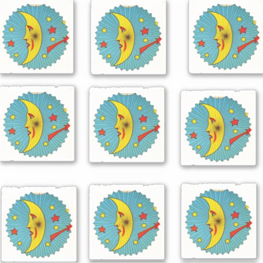  maan Stickers | hemels decor (Voorkant)