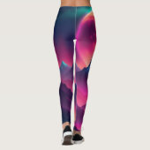 Maan stijgend tussen de bergen leggings (Achterkant)