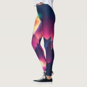 Maan stijgend tussen de bergen leggings (Links)