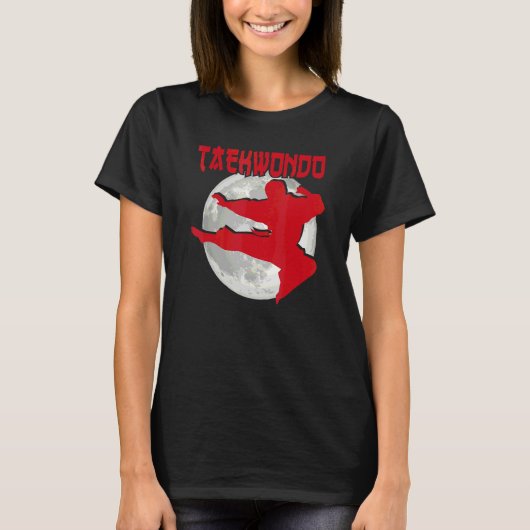 Maan Taekwondo T-shirt (Voorkant)