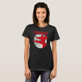 Maan Taekwondo T-shirt (Voorkant volledig)